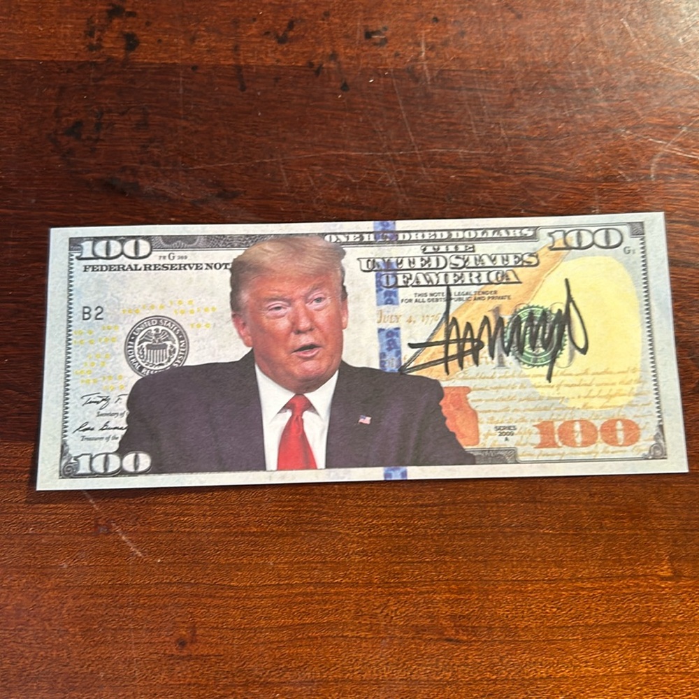 Donald trump signed $100 billion with COA